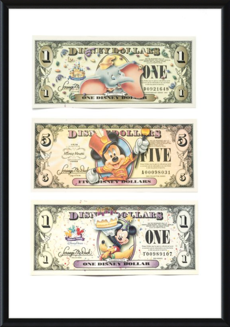 Disney Vintage Dollars - Exclusive Designs