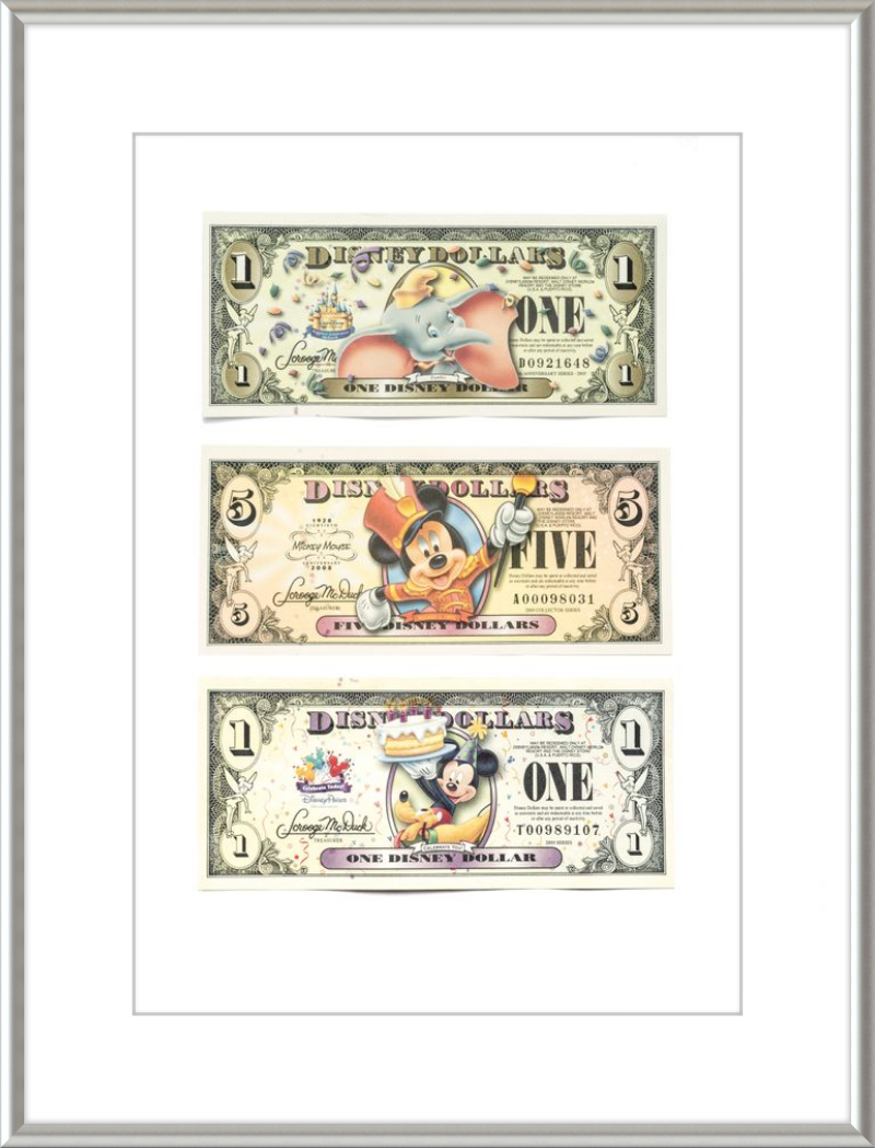 Disney Vintage Dollars - Exclusive Designs