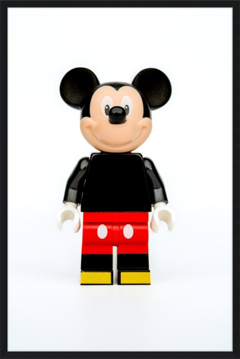 LEGO Mickey Mouse - Iconic Collectible Print