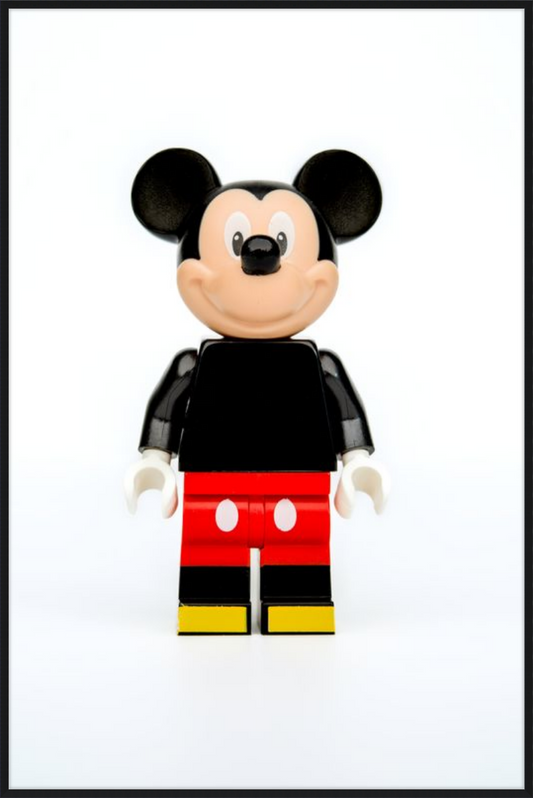 LEGO Mickey Mouse - Iconic Collectible Print