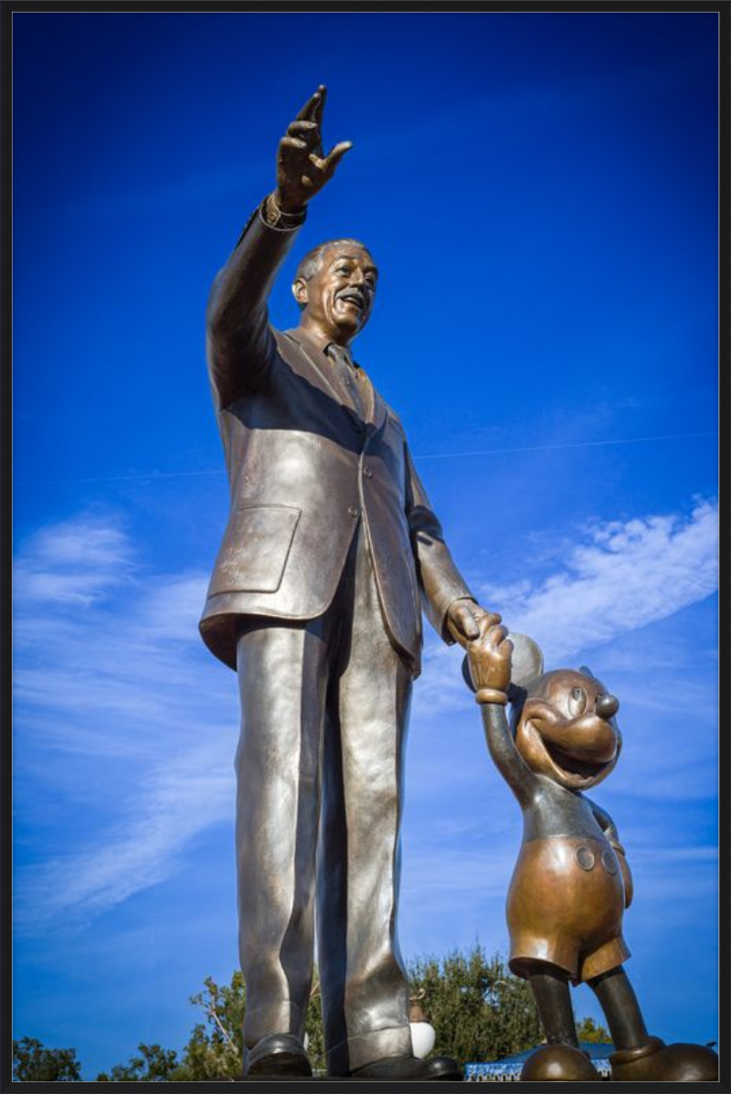 Partners Statue - Walt and Mickey