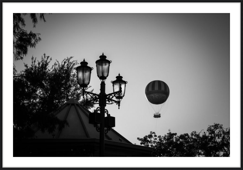 Disney Springs Balloon - A Timeless Silhouette