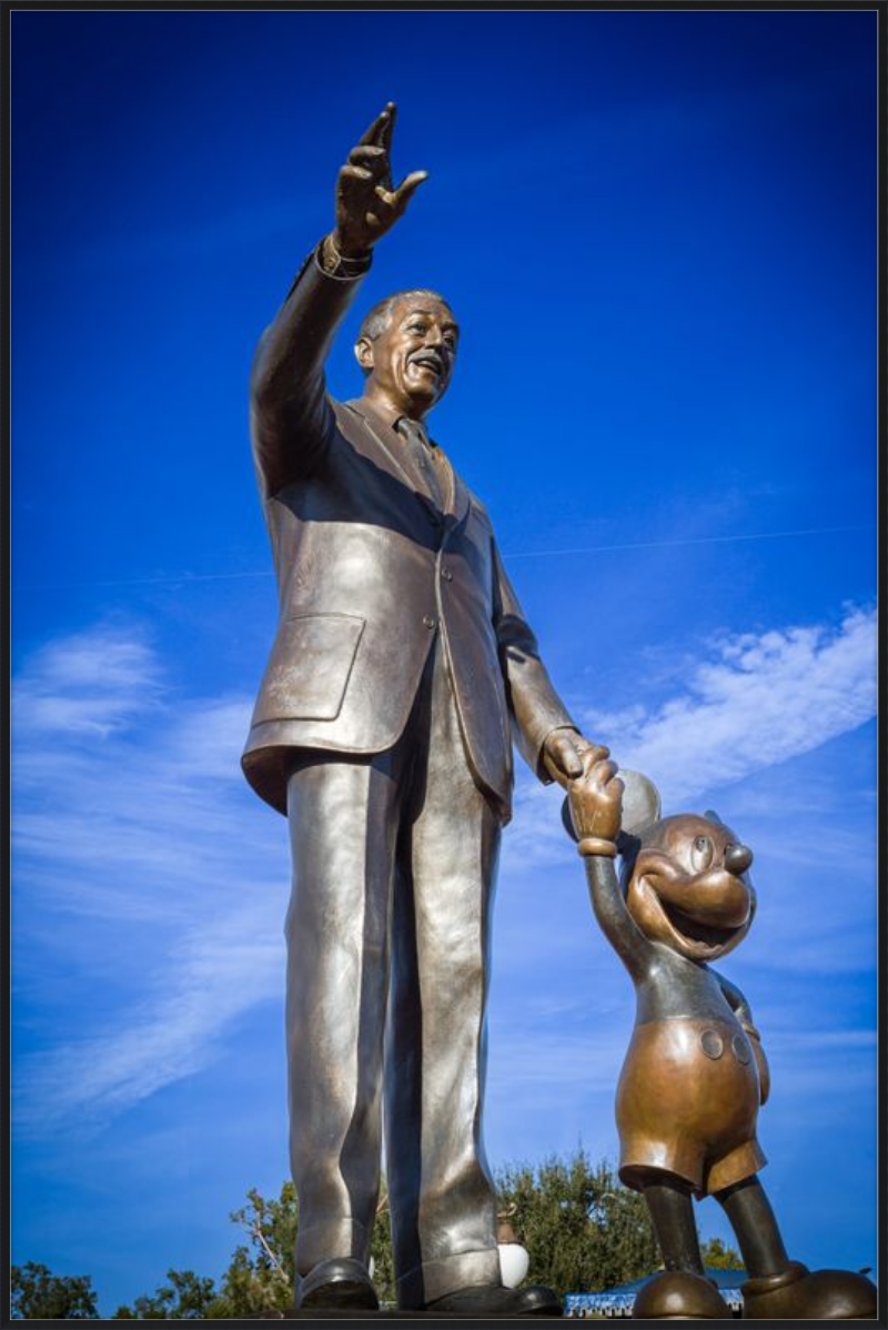 Partners Statue - Walt and Mickey