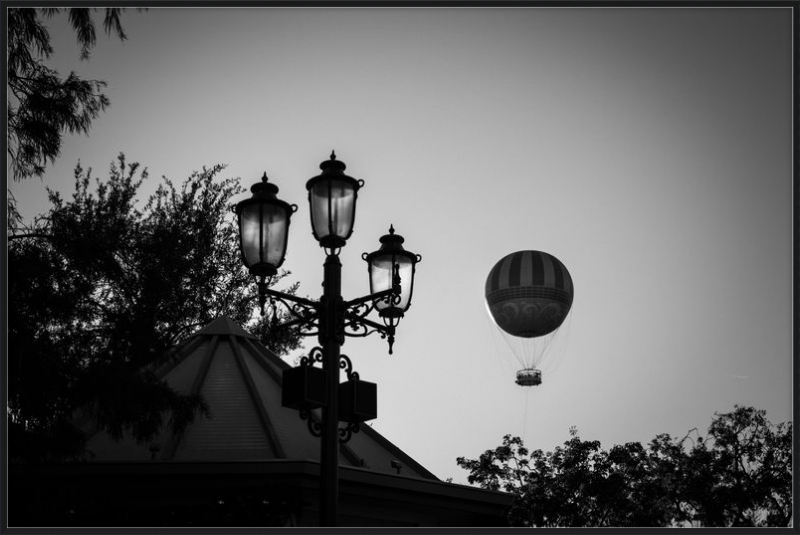 Disney Springs Balloon - A Timeless Silhouette