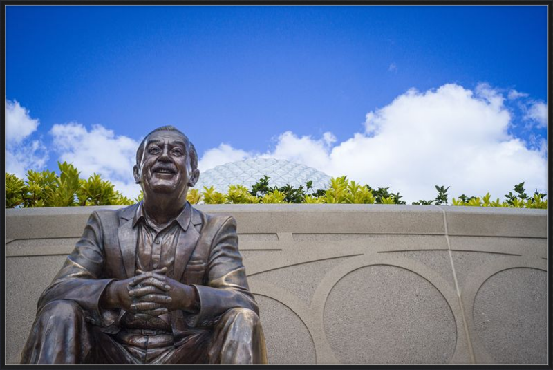 Walt Disney Statue at EPCOT