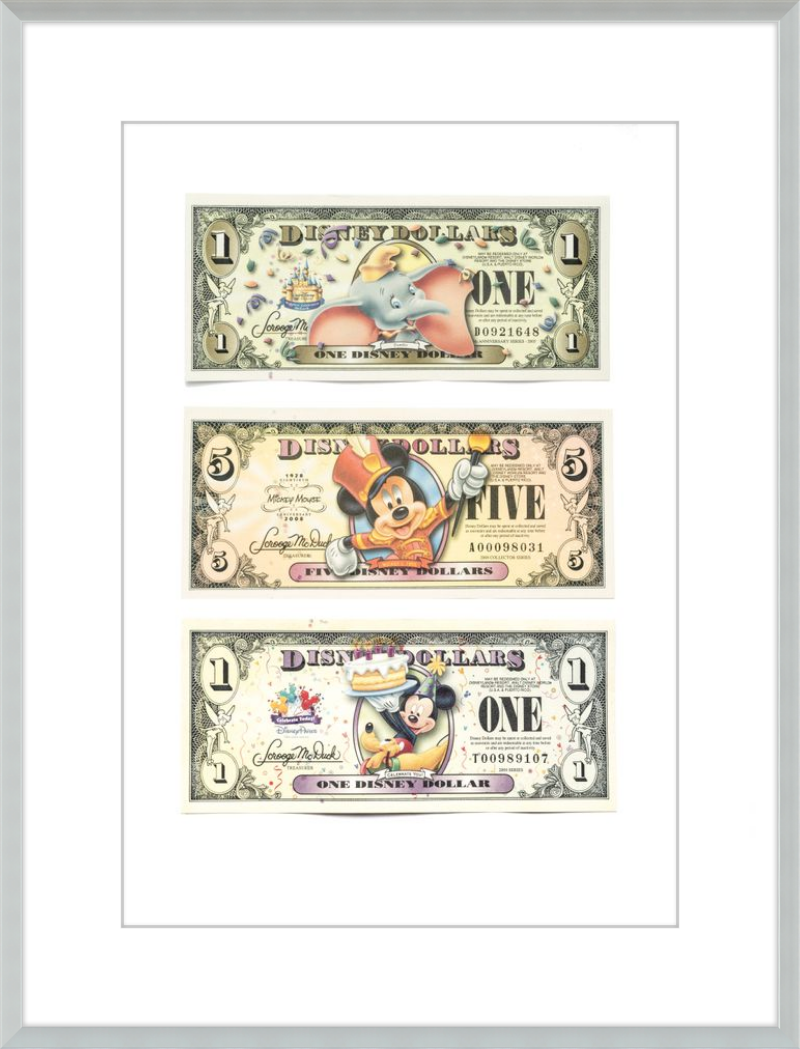 Disney Vintage Dollars - Exclusive Designs