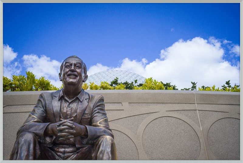 Walt Disney Statue at EPCOT