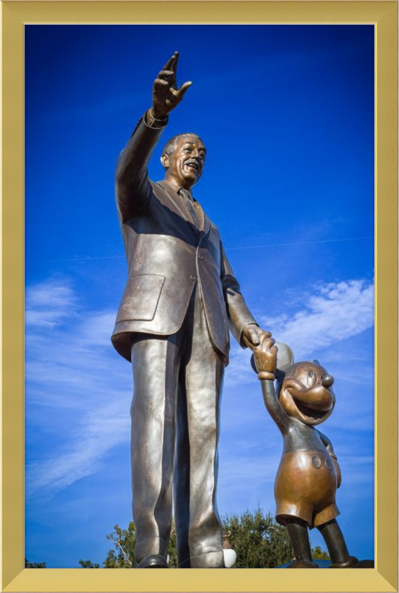 Partners Statue - Walt and Mickey