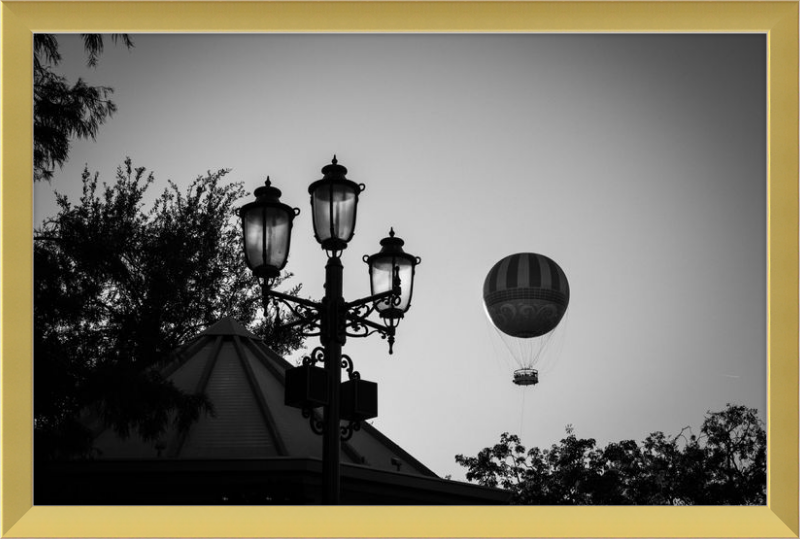 Disney Springs Balloon - A Timeless Silhouette