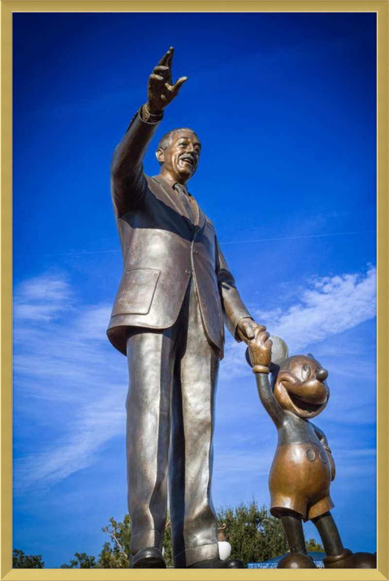 Partners Statue - Walt and Mickey