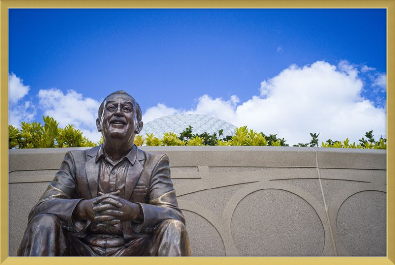 Walt Disney Statue at EPCOT