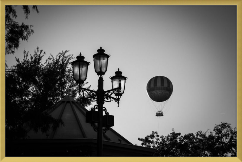 Disney Springs Balloon - A Timeless Silhouette