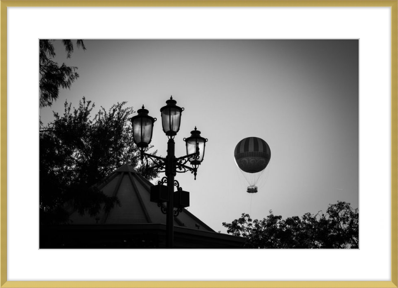 Disney Springs Balloon - A Timeless Silhouette