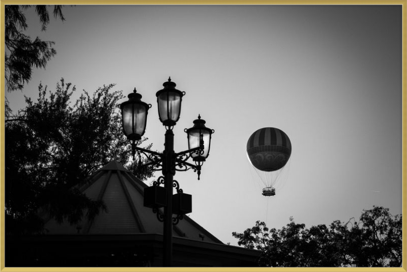 Disney Springs Balloon - A Timeless Silhouette