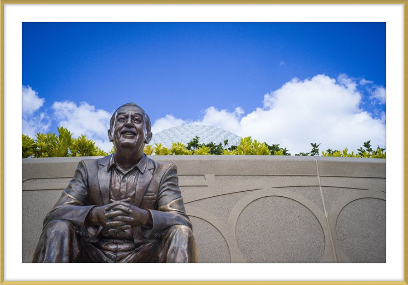 Walt Disney Statue at EPCOT