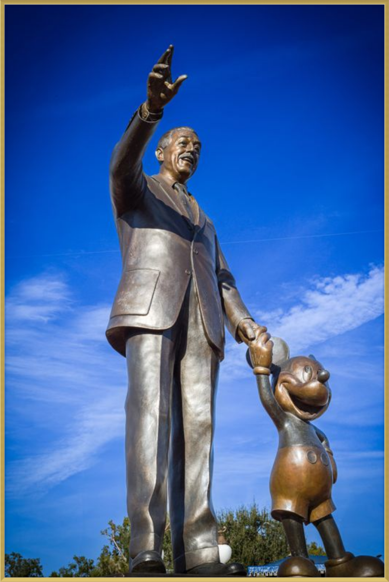 Partners Statue - Walt and Mickey