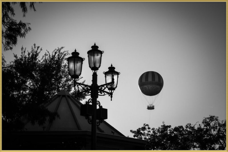 Disney Springs Balloon - A Timeless Silhouette