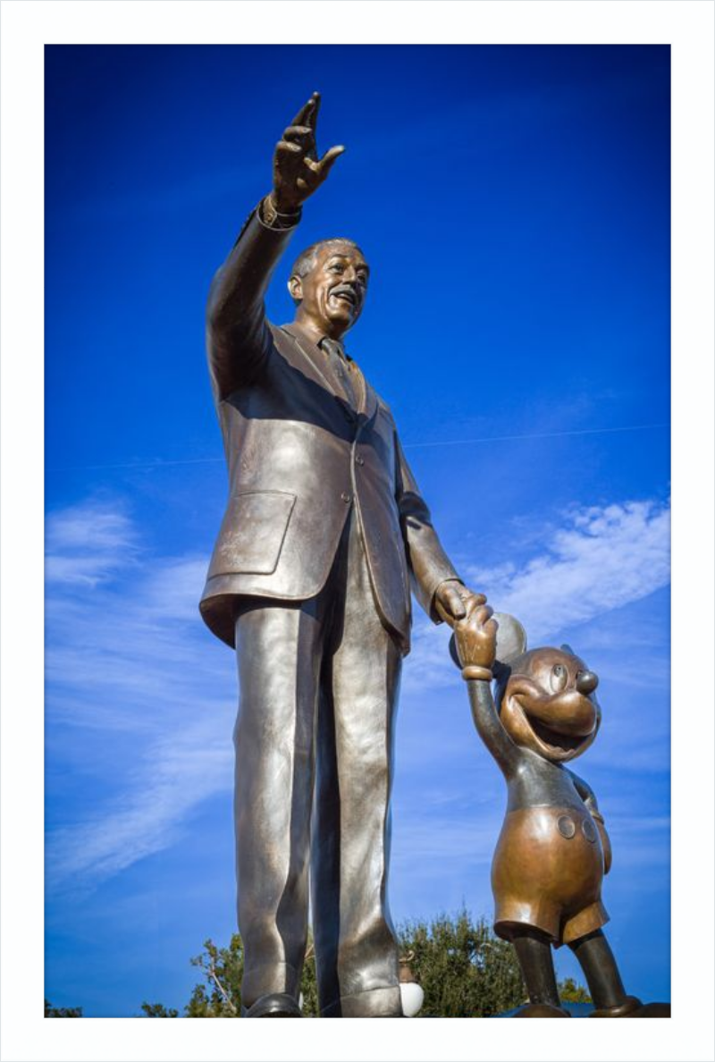 Partners Statue - Walt and Mickey