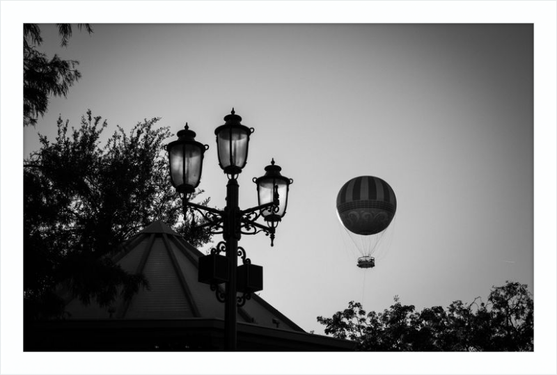 Disney Springs Balloon - A Timeless Silhouette