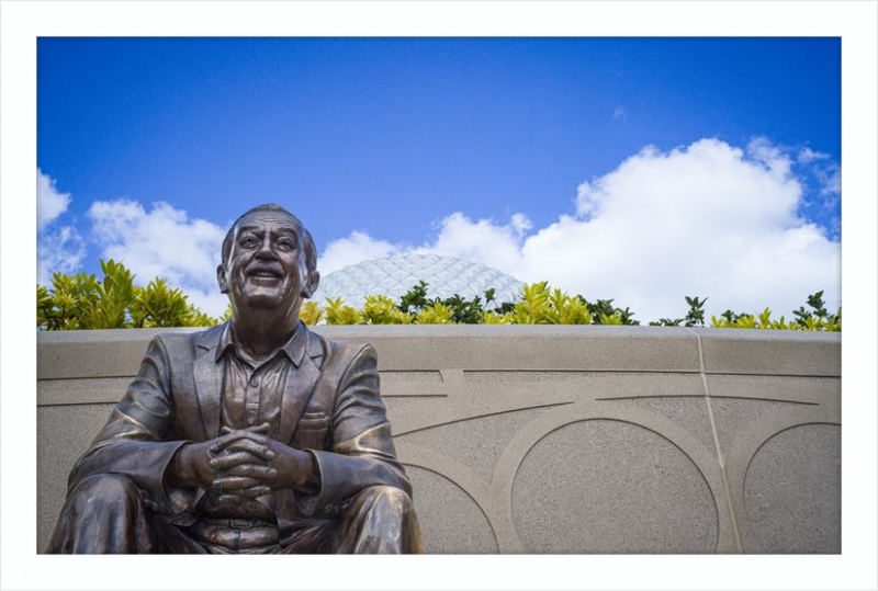 Walt Disney Statue at EPCOT