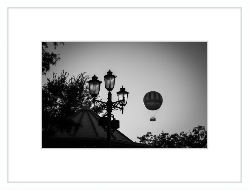 Disney Springs Balloon - A Timeless Silhouette