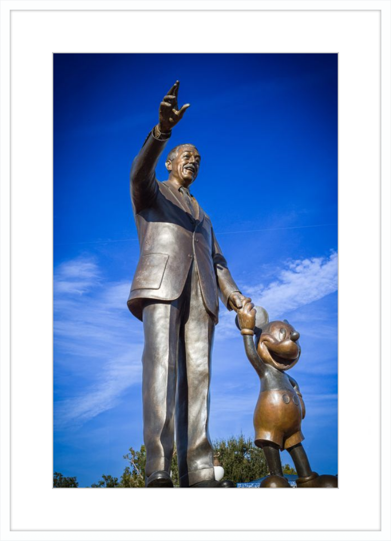 Partners Statue - Walt and Mickey