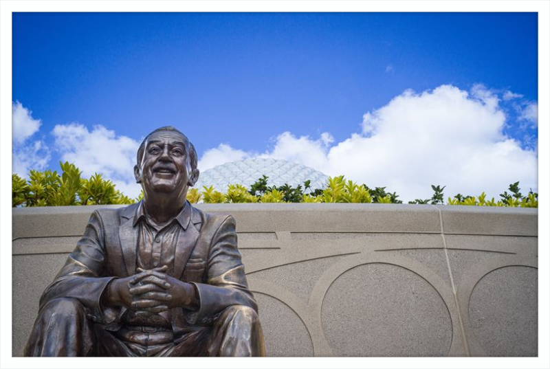 Walt Disney Statue at EPCOT