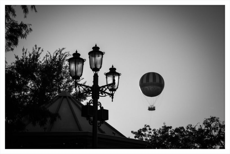 Disney Springs Balloon - A Timeless Silhouette