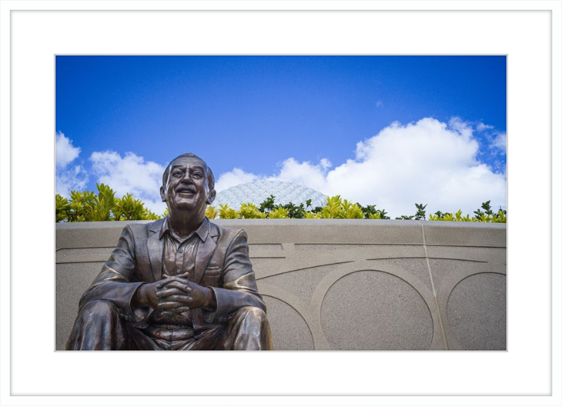 Walt Disney Statue at EPCOT