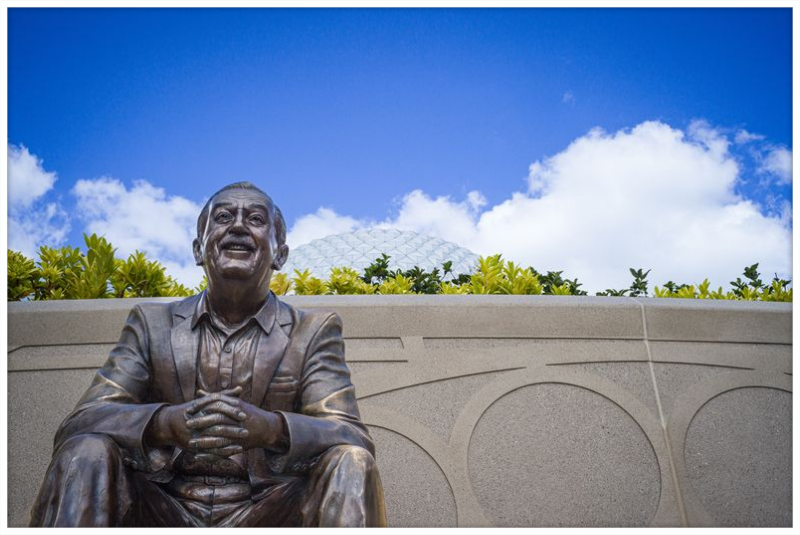 Walt Disney Statue at EPCOT