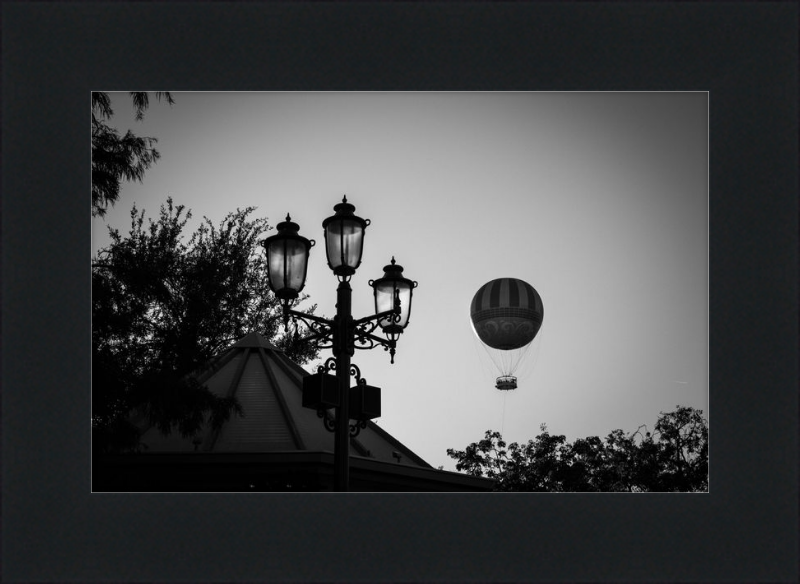 Disney Springs Balloon - A Timeless Silhouette