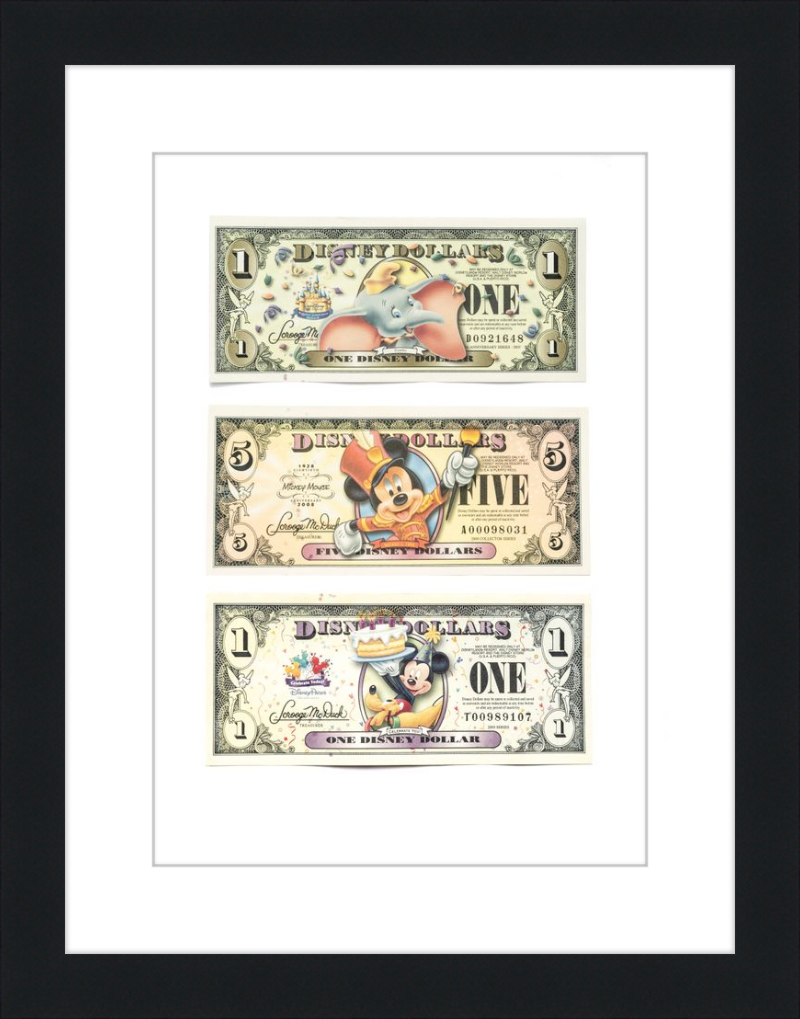 Disney Vintage Dollars - Exclusive Designs