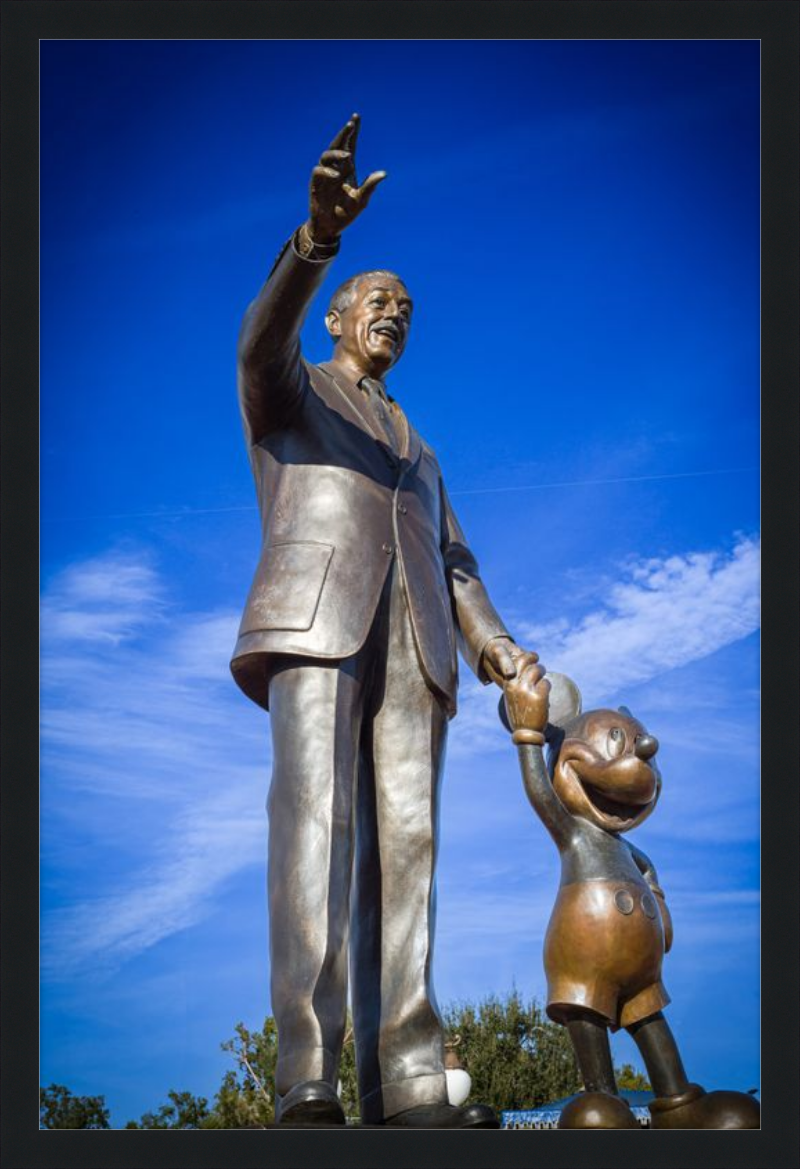 Partners Statue - Walt and Mickey