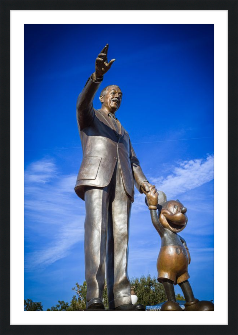 Partners Statue - Walt and Mickey