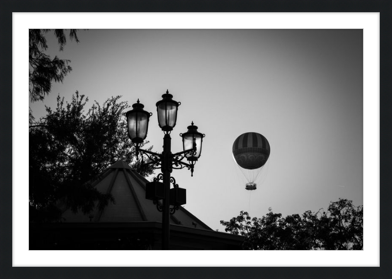 Disney Springs Balloon - A Timeless Silhouette