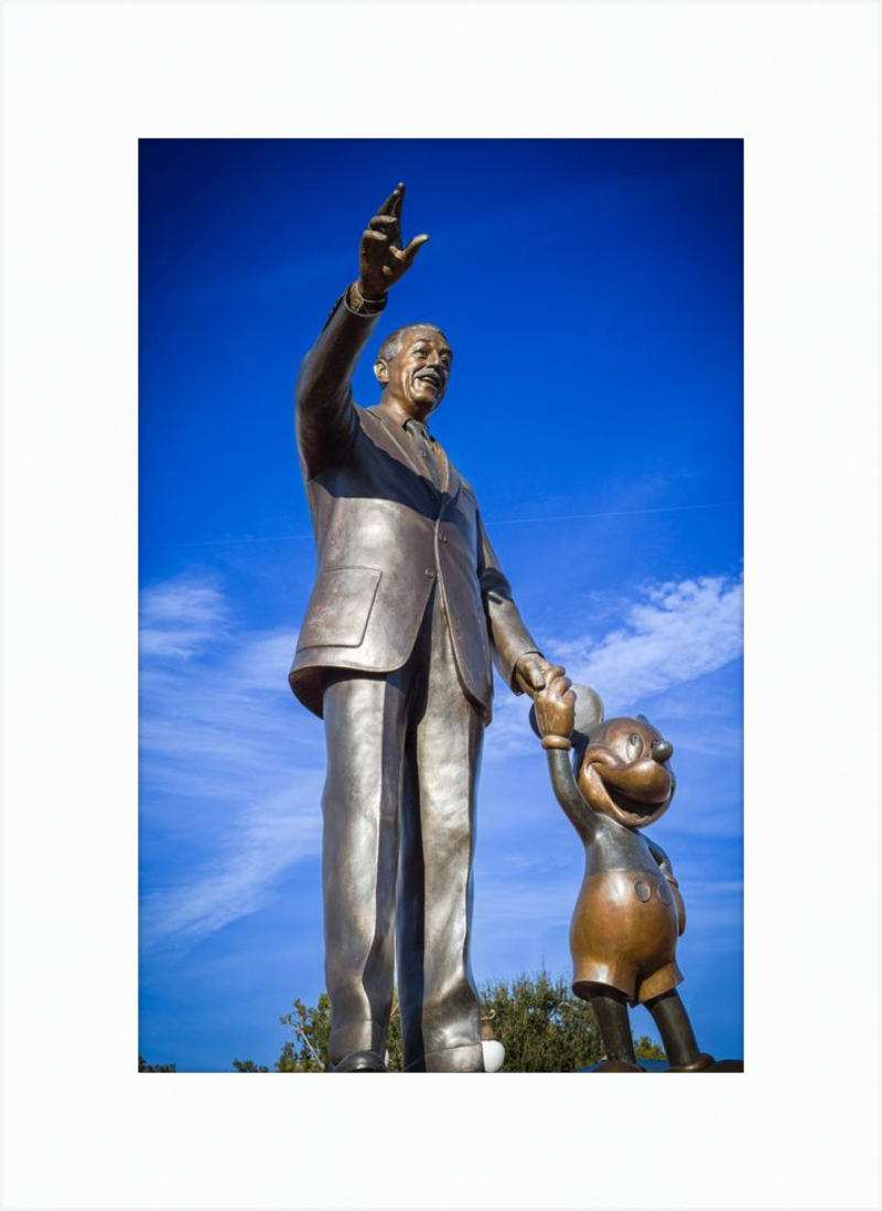 Partners Statue - Walt and Mickey