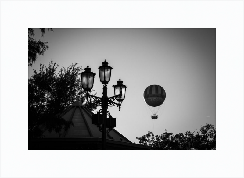 Disney Springs Balloon - A Timeless Silhouette