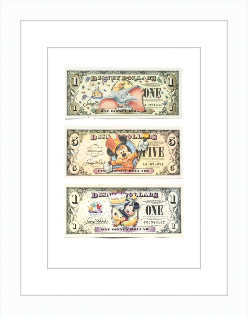 Disney Vintage Dollars - Exclusive Designs