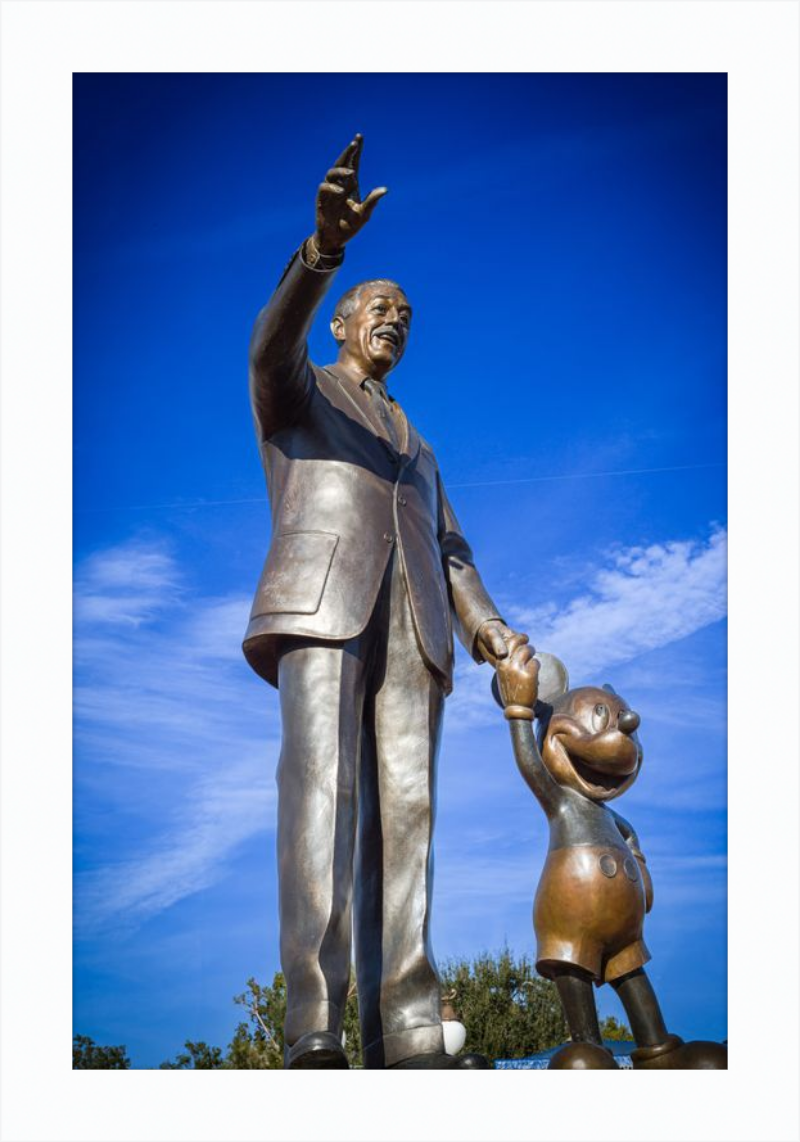 Partners Statue - Walt and Mickey