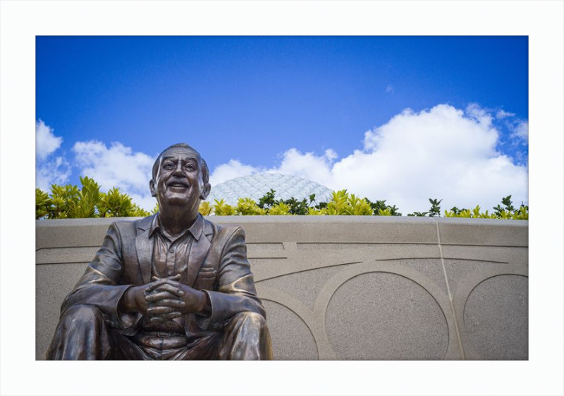 Walt Disney Statue at EPCOT