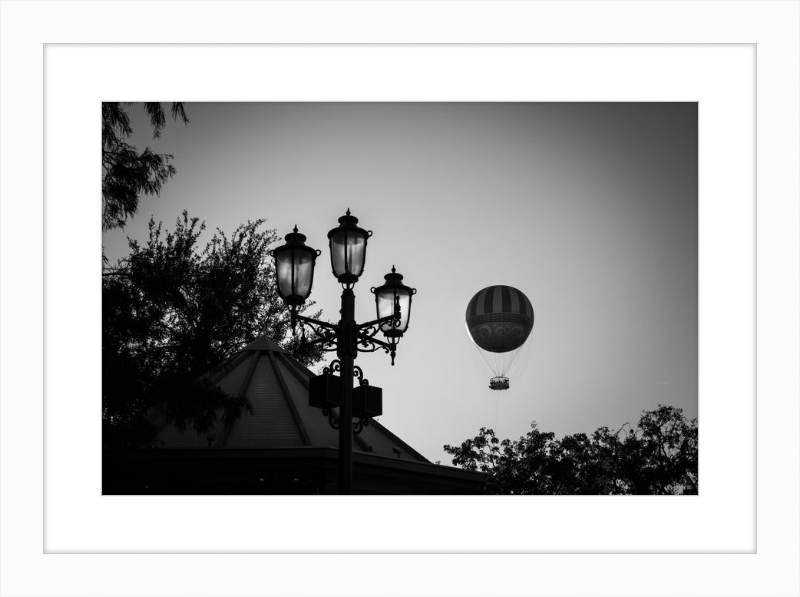 Disney Springs Balloon - A Timeless Silhouette