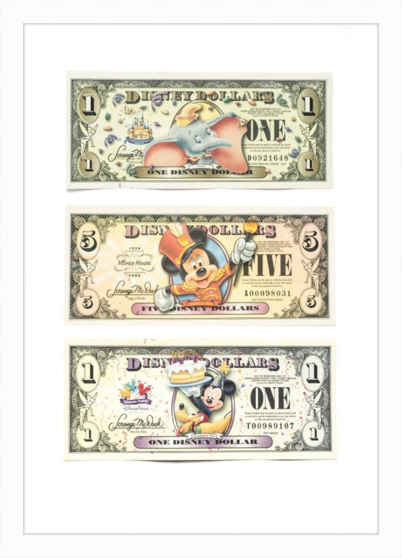 Disney Vintage Dollars - Exclusive Designs