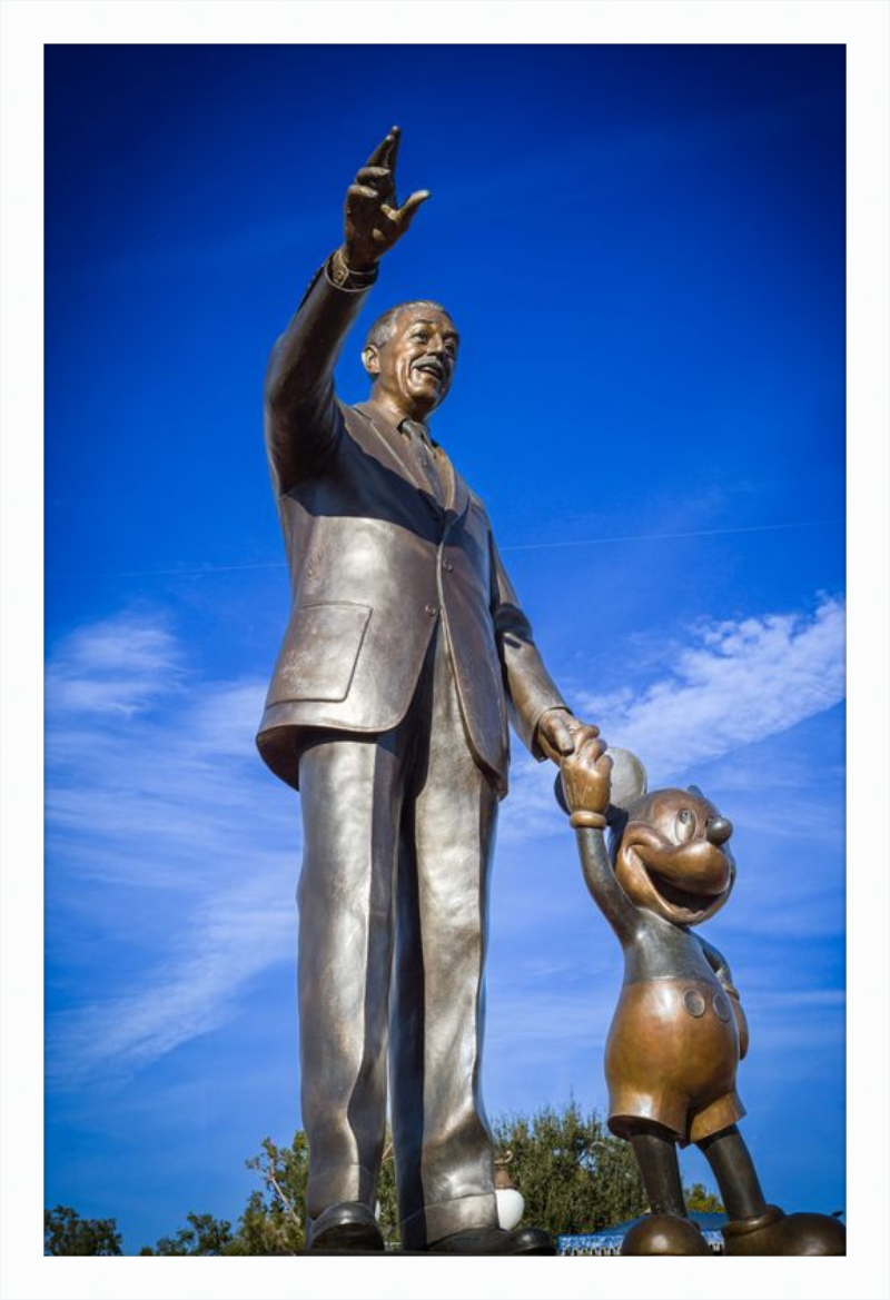 Partners Statue - Walt and Mickey