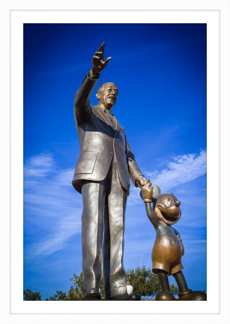 Partners Statue - Walt and Mickey