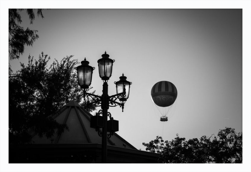 Disney Springs Balloon - A Timeless Silhouette