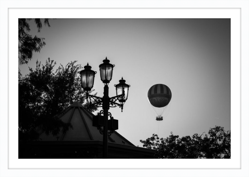 Disney Springs Balloon - A Timeless Silhouette