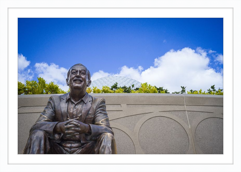 Walt Disney Statue at EPCOT