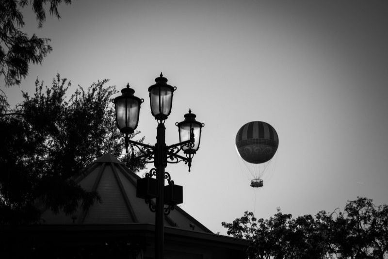 Disney Springs Balloon - A Timeless Silhouette